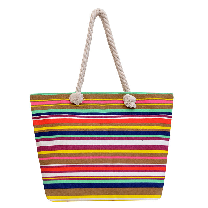 Wholesale Ethnic Style Canvas Shoulder Bag